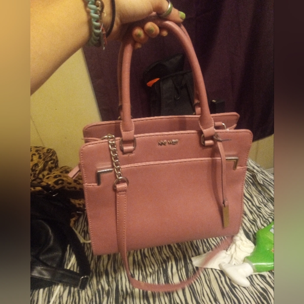 Nine west dusty rose crossbody